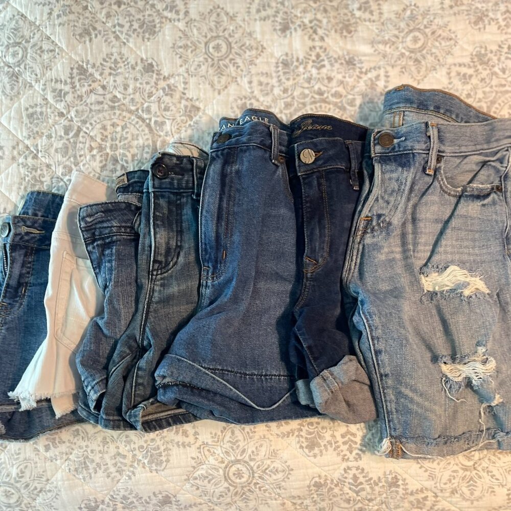 7 Pair Short Lot Multiple Brands short, medium, and long length